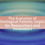 The Evolution of Biotechnological Patents: Implications for Researchers and Innovators