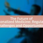 The Future of Personalized Medicine: Regulatory Challenges and Opportunities